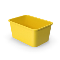 Yellow Food Container PNG & PSD Images