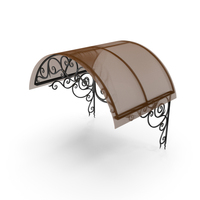 Wrought Iron Awning PNG & PSD Images