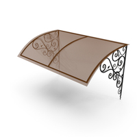 Wrought Iron Awning PNG & PSD Images