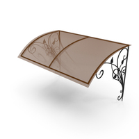 Wrought Iron Awning PNG & PSD Images
