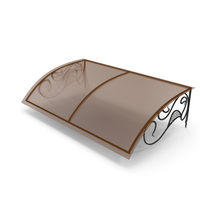 Wrought Iron Awning PNG & PSD Images