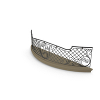 Wrought Iron Balcony PNG & PSD Images