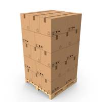 Large Cargo Boxes Pile PNG & PSD Images