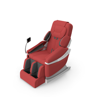 Massage Chair Red PNG & PSD Images