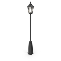 Street Light With One Lamp PNG & PSD Images