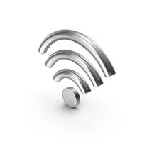 Silver WiFi Symbol PNG & PSD Images