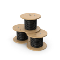 Wooden Cable Reel Drums PNG & PSD Images