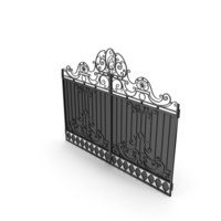 Wrought Iron Gate PNG & PSD Images