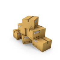 Carton boxes PNG & PSD Images