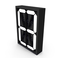 Segmental Mechanical Indicator Number 8 PNG & PSD Images