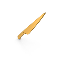 Knife Gold PNG & PSD Images