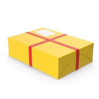 Yellow Mail Package PNG & PSD Images