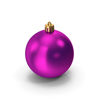 Christmas Ornament Purple PNG & PSD Images