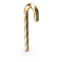 Christmas Candy Gold PNG & PSD Images