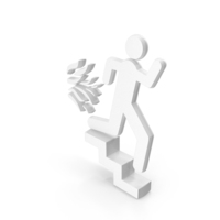 White Fire Exit Door Symbol PNG & PSD Images