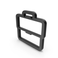 Black Briefcase Icon PNG & PSD Images