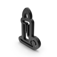 Black Candle Light Symbol PNG & PSD Images