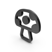 Black Mushroom Icon PNG & PSD Images