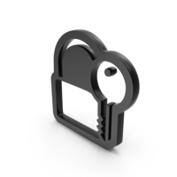 Unlock Key Password Logo Icon PNG & PSD Images