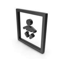 Black Square Baby Care Symbol PNG & PSD Images