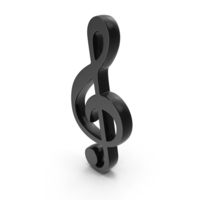 Black G Clef Symbol PNG & PSD Images
