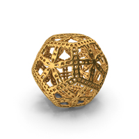 Complex Object Gold PNG & PSD Images