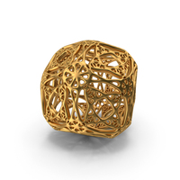 Complex Object Gold PNG & PSD Images