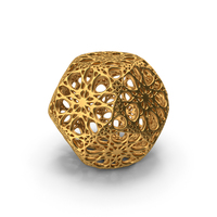 Complex Object Gold PNG & PSD Images