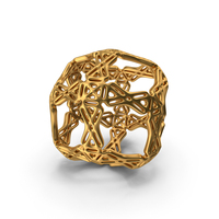 Complex Object Gold PNG & PSD Images