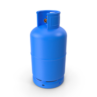 Blue Gas Cylinder PNG & PSD Images