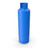 Blue Gas Cylinder PNG & PSD Images