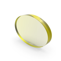 Yellow Glass Ellipse Shape PNG & PSD Images