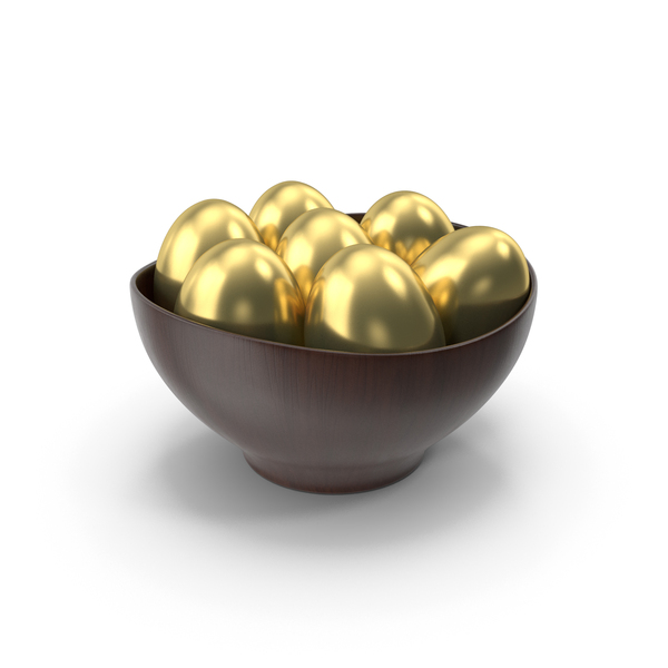 Bowl of Eggs Golden PNG Images & PSDs for Download