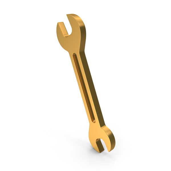 Wrench Gold PNG & PSD Images