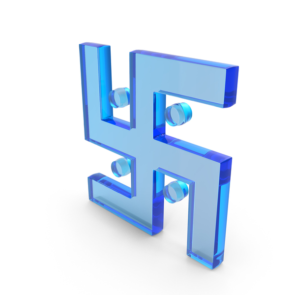Religious Swastika Symbol Glass PNG & PSD Images