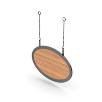 Brown Hanging Wood Board PNG & PSD Images
