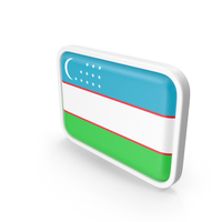 Flag Of Uzbekistan PNG & PSD Images