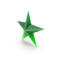 Glowing Green Star PNG & PSD Images