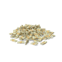 20 Dollar Stack Pile PNG & PSD Images
