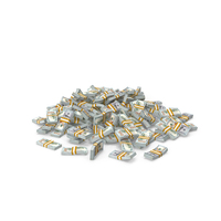 100 Dollar Stack Pile PNG & PSD Images