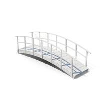 White Wooden Bridge PNG & PSD Images