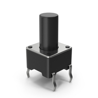 Black Tactile Switch PNG & PSD Images
