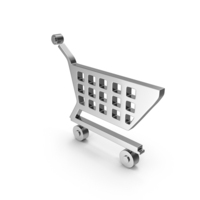 Silver Trolley Icon PNG & PSD Images
