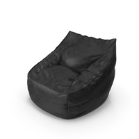 Leather Armchair Black PNG & PSD Images