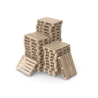 Stack Of Wooden Pallets PNG & PSD Images