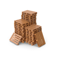 Stack Of Wooden Pallets PNG & PSD Images