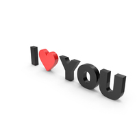 I Love You PNG & PSD Images