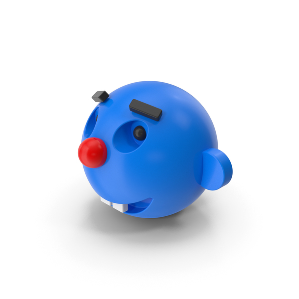 Smiley Face Blue PNG & PSD Images