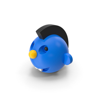 Smiley Face Blue PNG & PSD Images