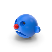 Frown Face Blue PNG & PSD Images